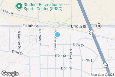 Map image of the property - 416-420 N Jefferson St