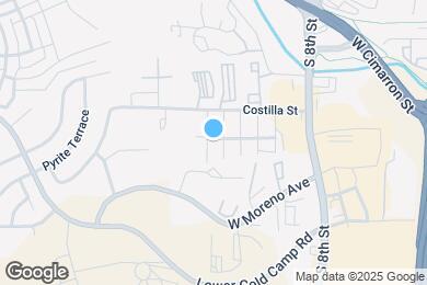 Map image of the property - 1025 W Cimarron St