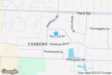 Map image of the property - 2443 Sanford Dr