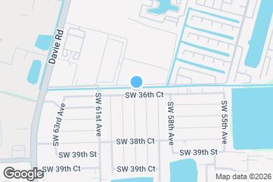 Map image of the property - 5937 SW 36th Ct