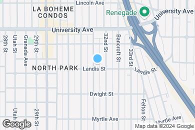 Map image of the property - North Park 55+ Apartments