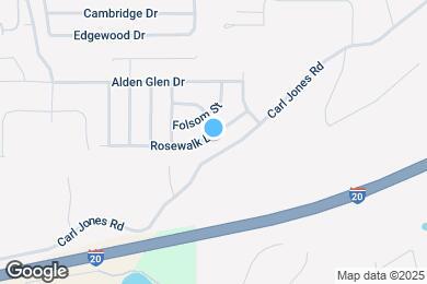 Map image of the property - 3100 Rosewalk Dr