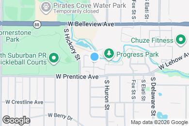 Map image of the property - 5250 S Huron Way