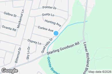 Map image of the property - 709 Quail Hills Dr