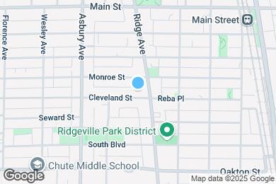 Map image of the property - 1029 Cleveland St
