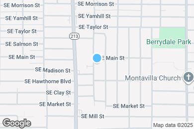 Map image of the property - 1322 SE 84th Ave