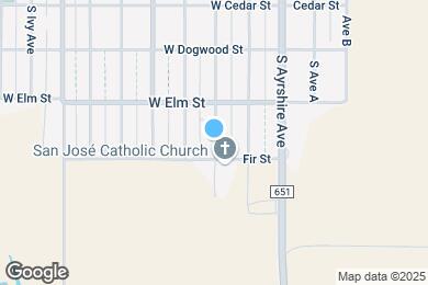 Map image of the property - 637 S Crosby St