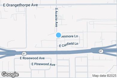 Map image of the property - 1430 N Acacia St