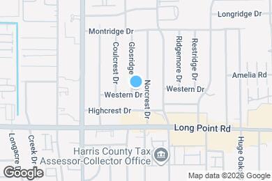 Map image of the property - 8510 Western Dr