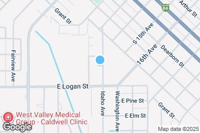 Map image of the property - 1608 Idaho Ave