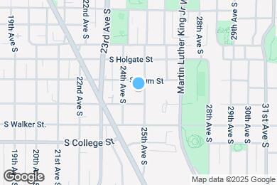 Map image of the property - 2047 25th Ave S