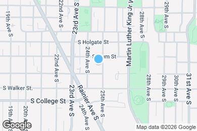 Map image of the property - 2433 S Plum St