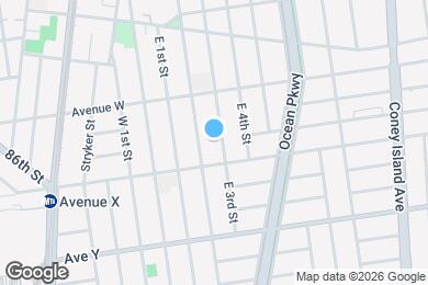 Map image of the property - 2400 E 3rd St
