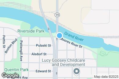 Map image of the property - 1021 Moores River Dr