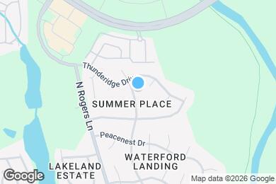 Map image of the property - 1024 Penncross Dr