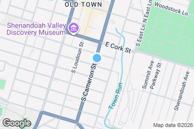 Map image of the property - 320 S Cameron St