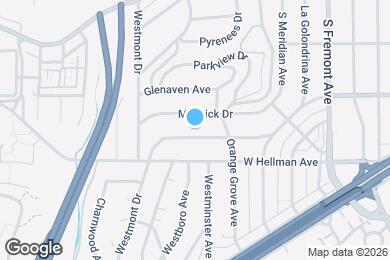 Map image of the property - 2927 W Ross Ave