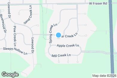 Map image of the property - 24305 Cedar Creek Ln