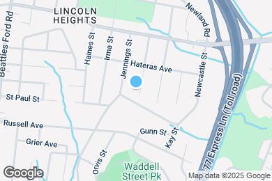 Map image of the property - 1801 Kennesaw Dr