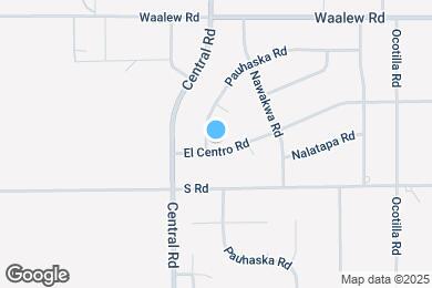 Map image of the property - 22578 El Centro Rd