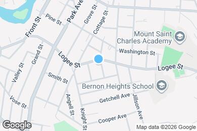 Map image of the property - 109 Cleveland St
