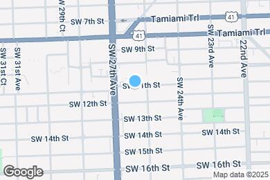 Map image of the property - 2538 SW 11th St