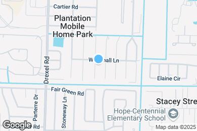Map image of the property - 1580 Citation Dr