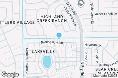 Map image of the property - 20640 Patriot Park Ln