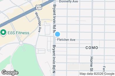 Map image of the property - Ridglea Court Apartments