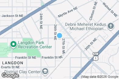 Map image of the property - 2603 Hamlin St NE