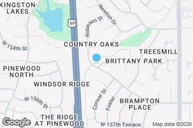 Map image of the property - 7722 W 155th St