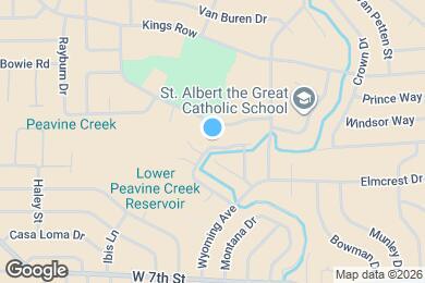 Map image of the property - 2718 Powder Dr