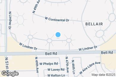 Map image of the property - 4820 W Christine Cir