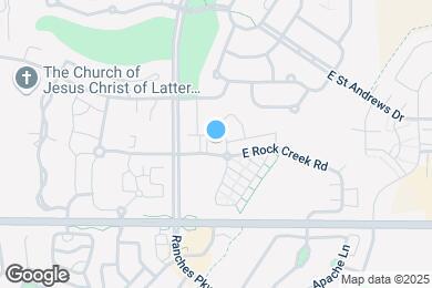 Map image of the property - 3585 E Rock Creek Rd