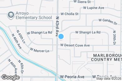 Map image of the property - 4229 W Mescal St
