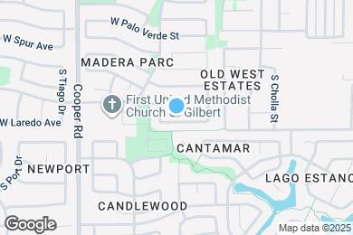 Map image of the property - 544 W Laredo Ave