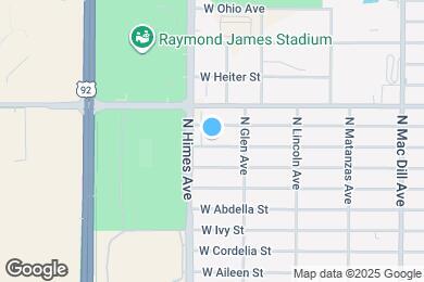 Map image of the property - 3415 W Braddock St