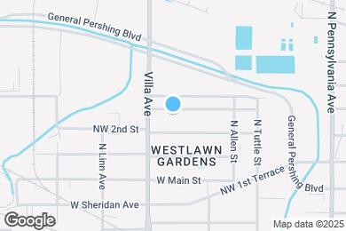 Map image of the property - 2440 NW 3rd St