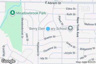 Map image of the property - 1708 Joyce St