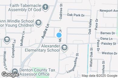 Map image of the property - 2016 Lee Dr