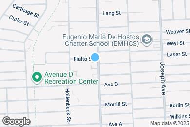 Map image of the property - 1221 N Clinton Ave