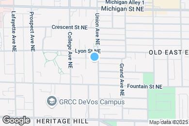 Map image of the property - 147 Union Ave NE