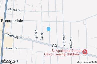 Map image of the property - 56 Dudley St