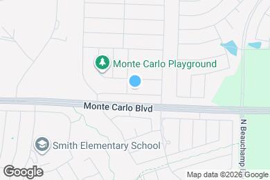 Map image of the property - 1118 Antoinette Dr
