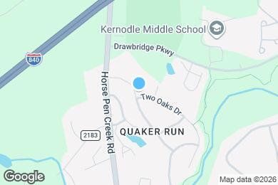 Map image of the property - 3622 Two Oaks Dr