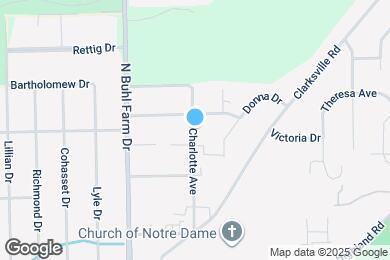 Map image of the property - 704 Charlotte Ave