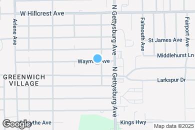 Map image of the property - 4406 Waymire Ave