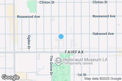 Map image of the property - 346 N Curson Ave