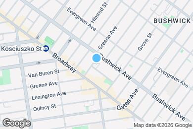 Map image of the property - 1094 Greene Ave