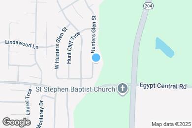 Map image of the property - 4334 E Hunters Glen St